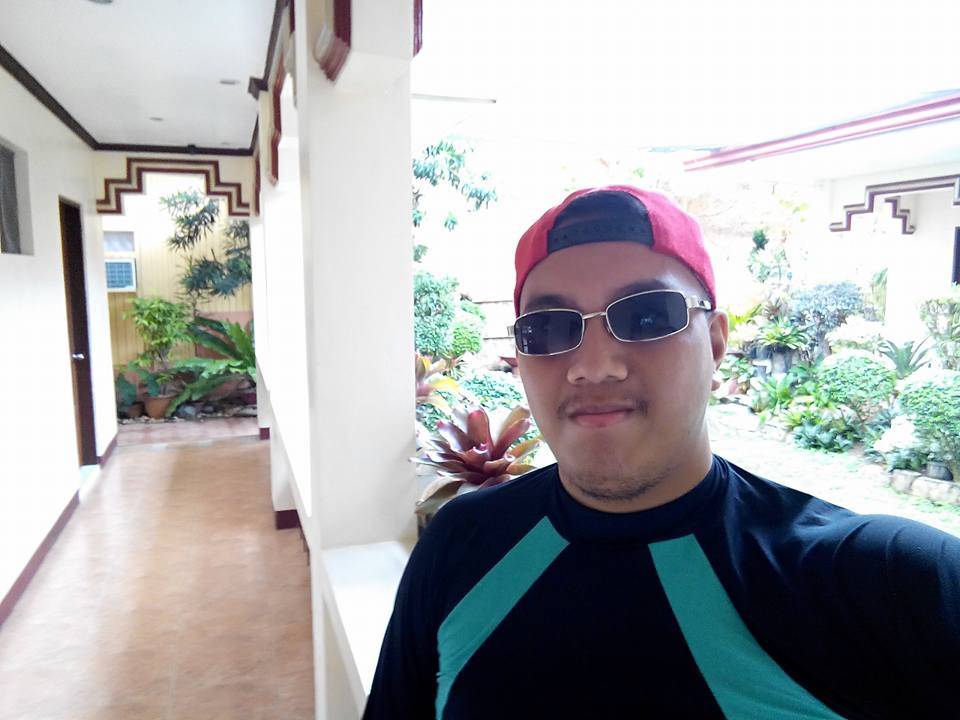 This is me at the garden area of Ysabelle Mansion Hotel