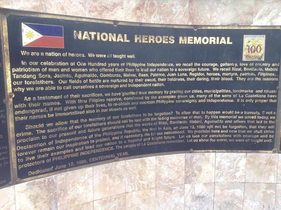The National Heroes Memorial