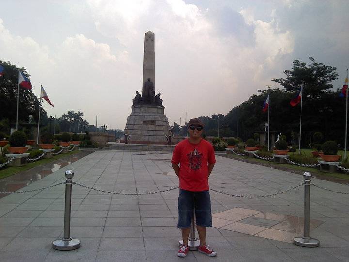 Me at the Rizal Park last September 2010