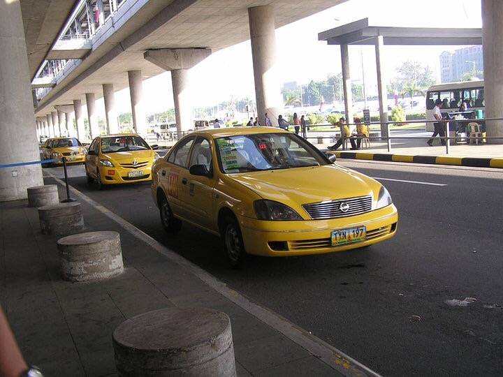 Yellow cabs on the go!