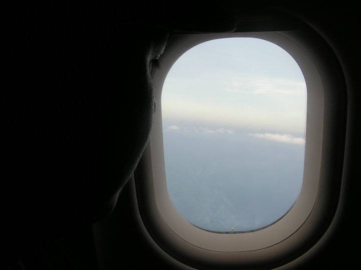 i just transferred seat just to see the view from above