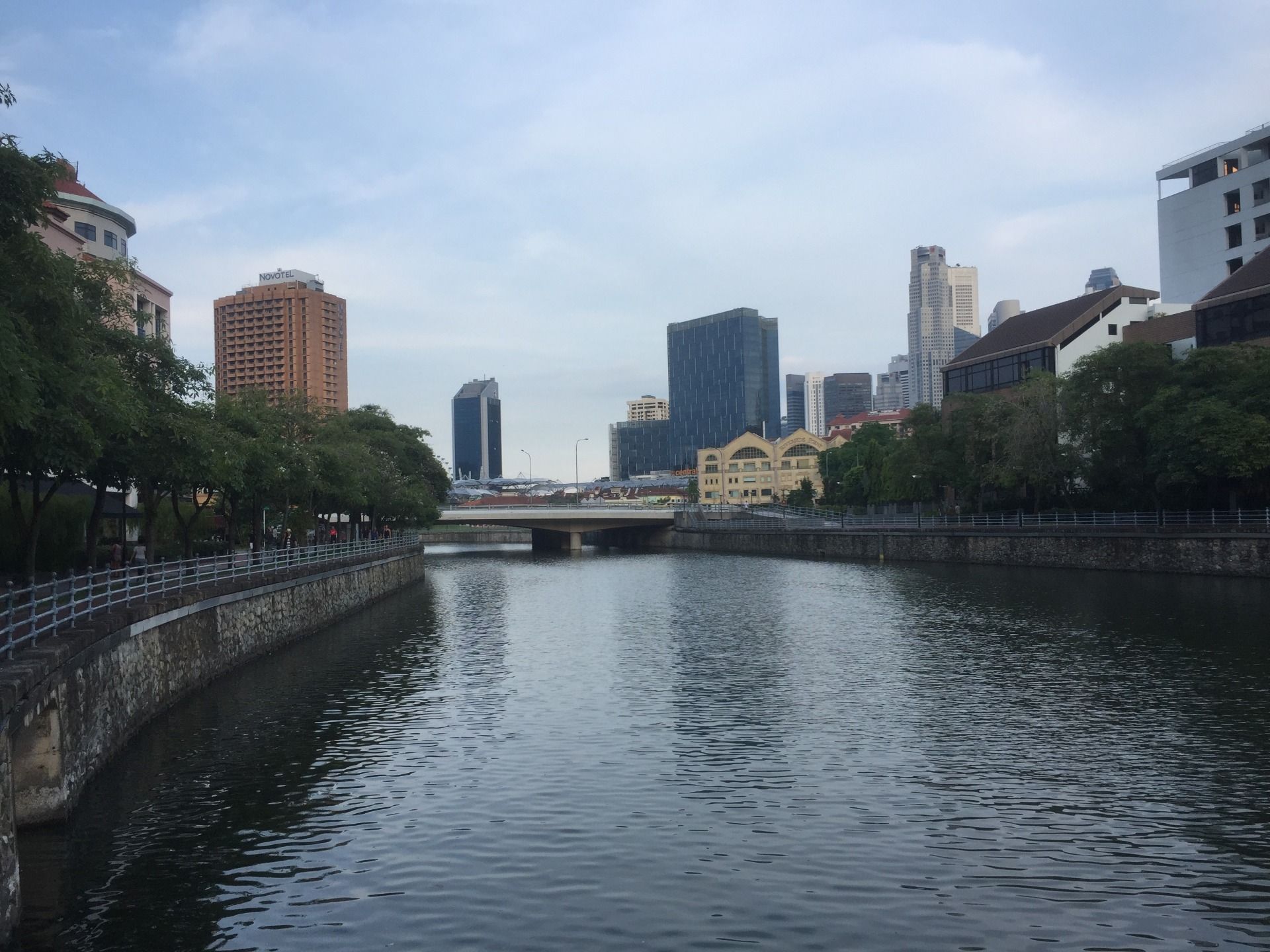 The Clarke Quay river