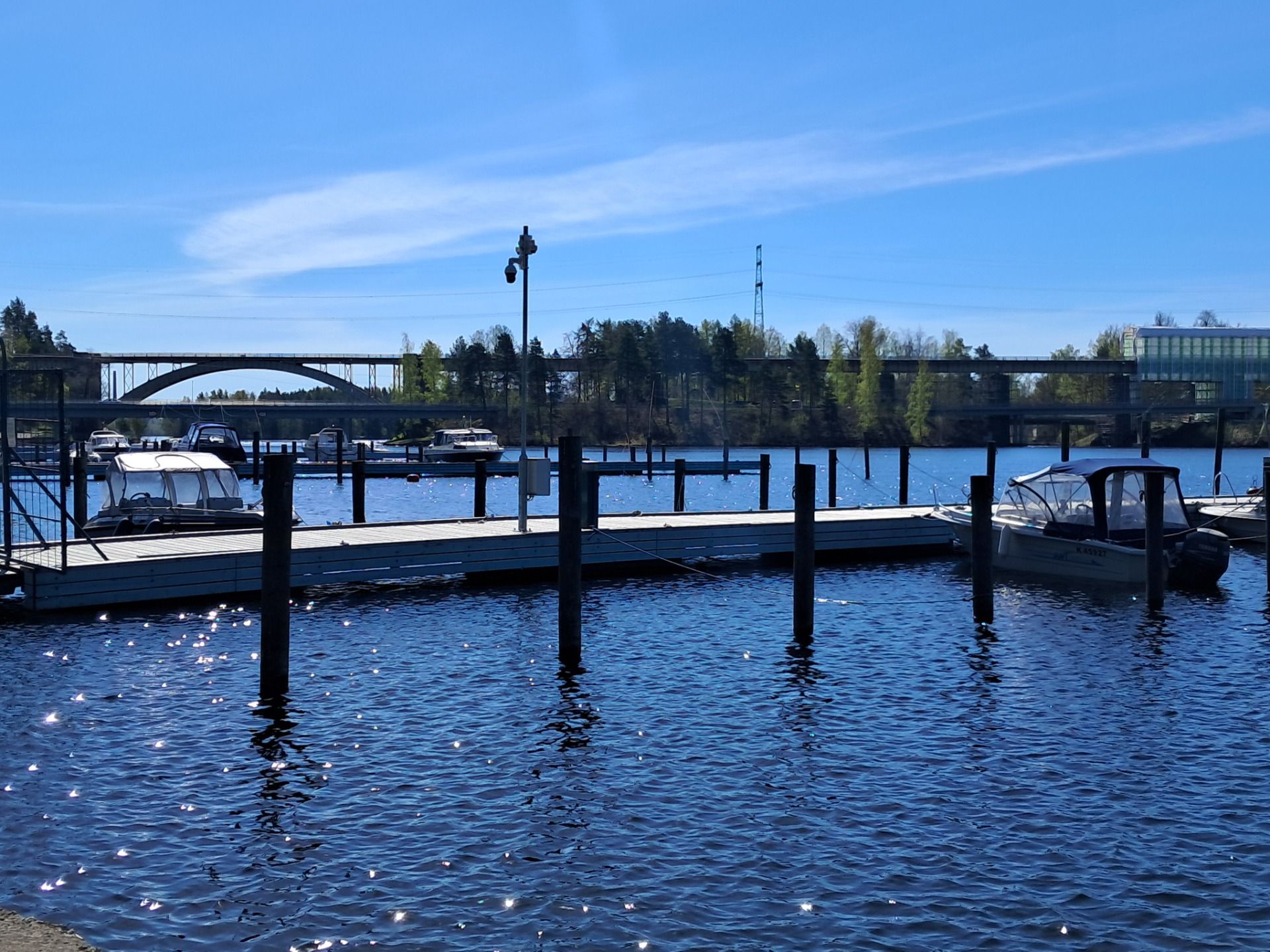 Stopped for lunch in Heinola 