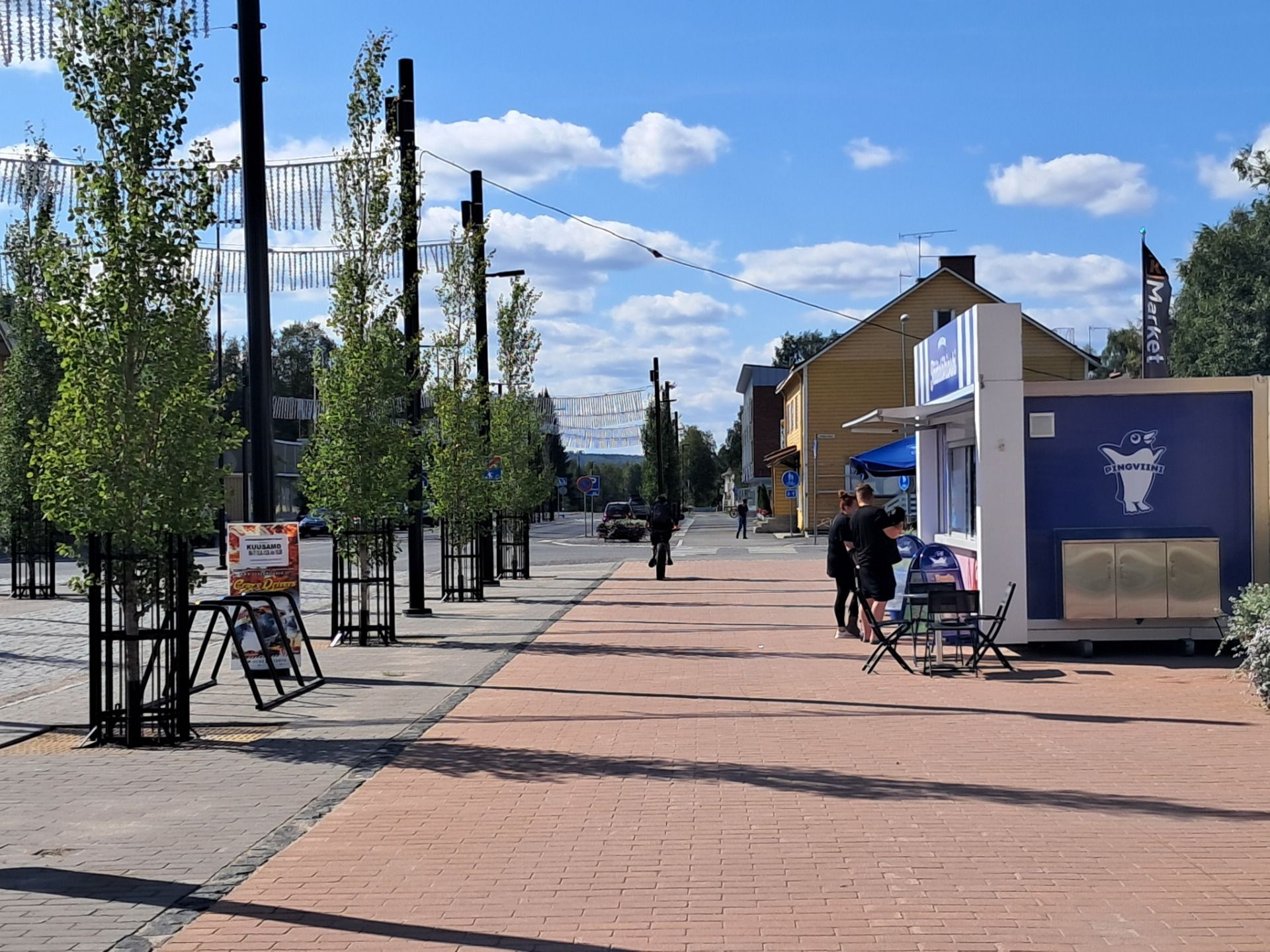 Ice cream stand in Kuusamo