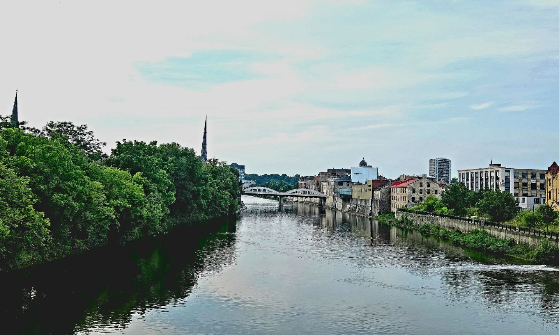 Panoramic view of Galt City Centre