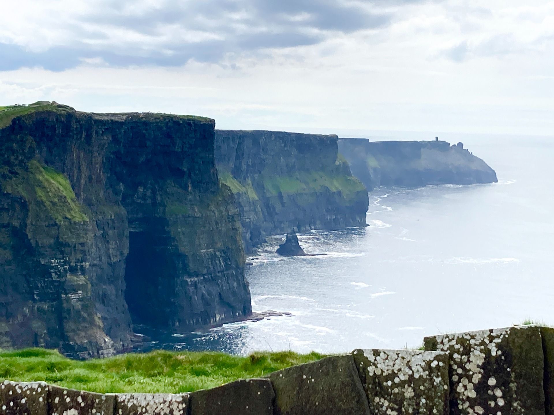 The challenge of driving in Ireland, after an overnight flight