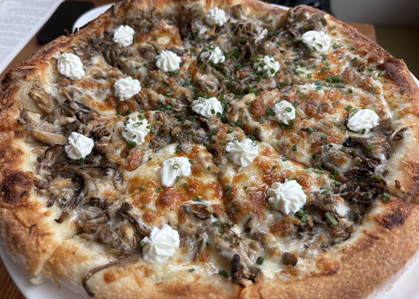Mushroom Pizza