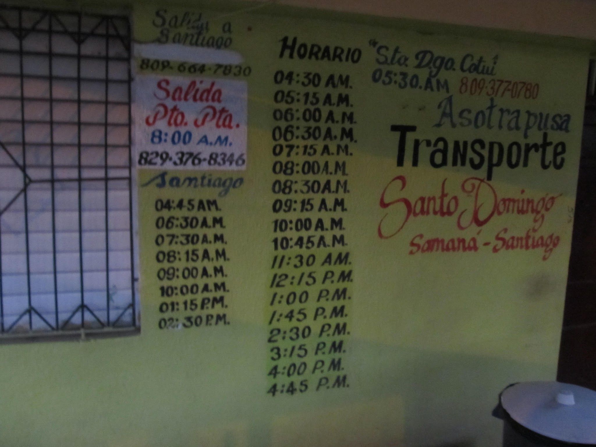 Dominikana z plecakiem #4 - luksus w autokarach