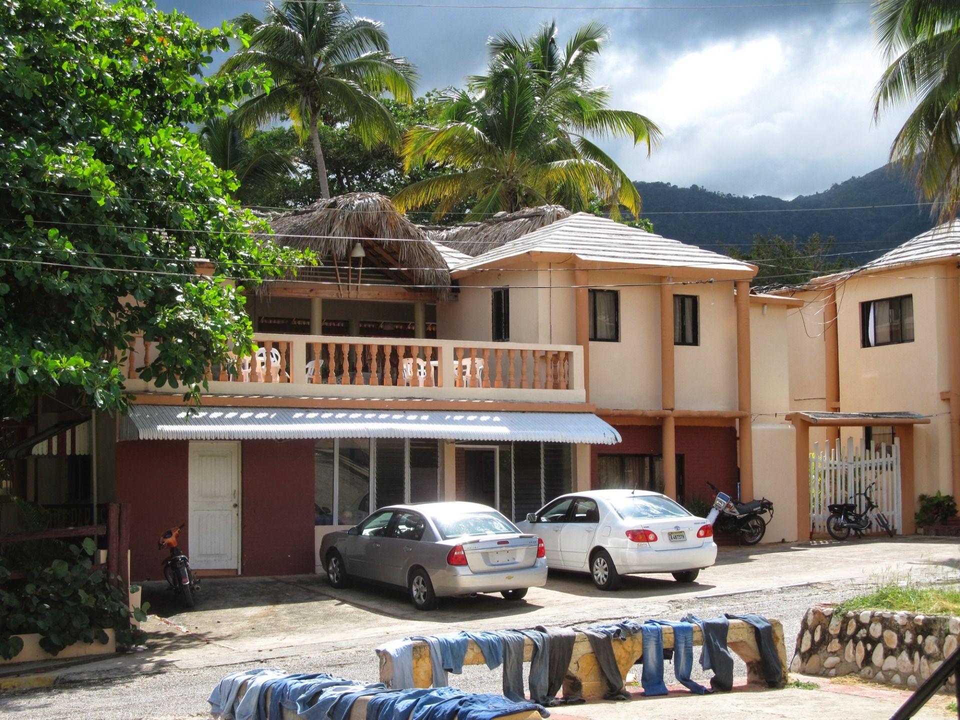 Nasz hotelik z zewnątrz