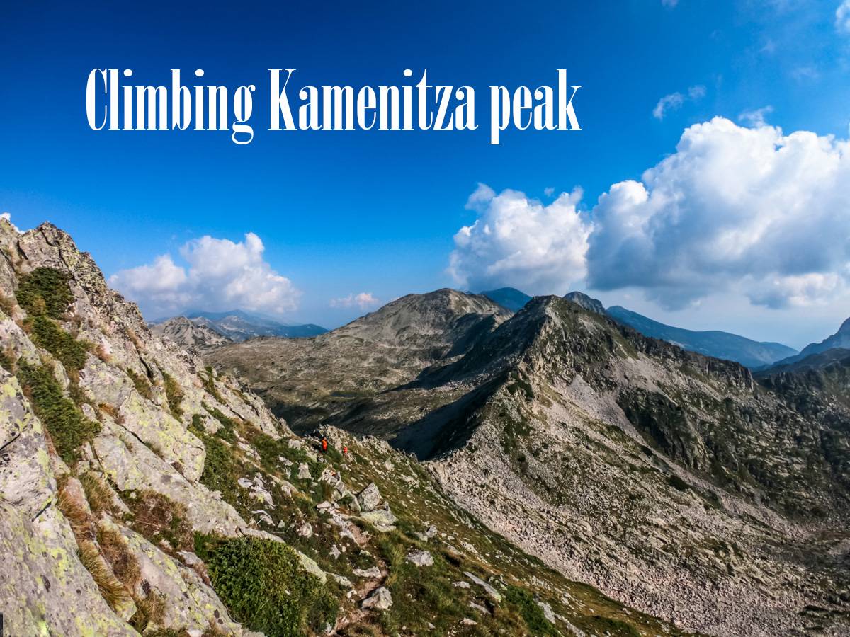 Climbing Kamenitza peak, Pirin - Bulgaria