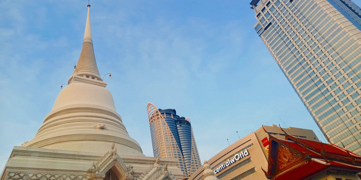 Temples Amidst Skyscrapers