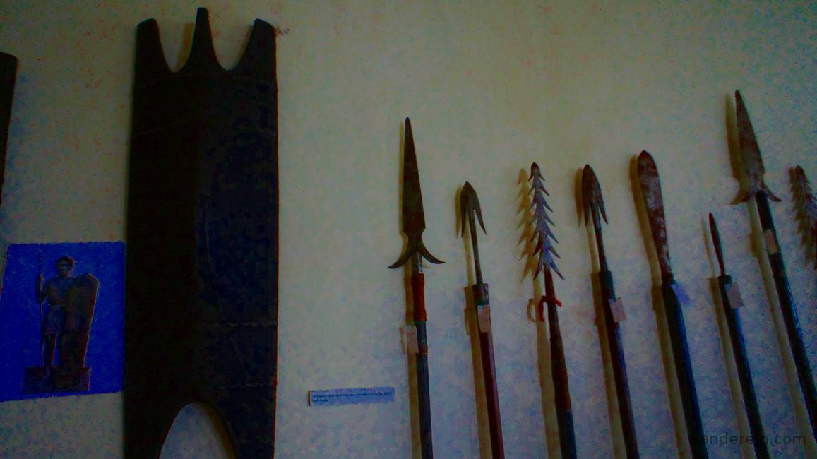 Ifugao warriors' weapons