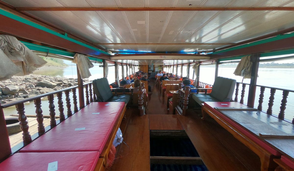 Inside the slow boat