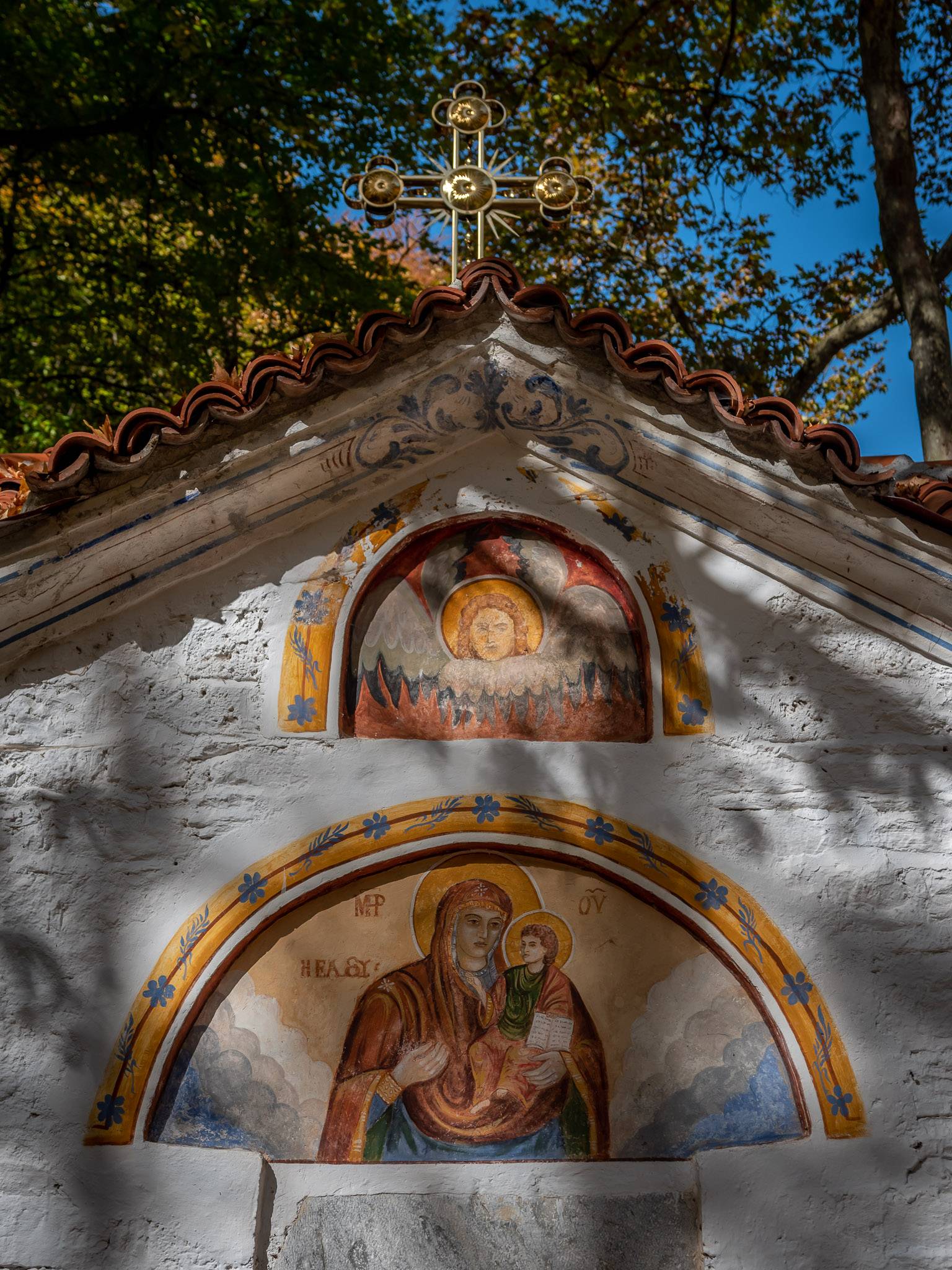 Smaller chapels hidden in the forest