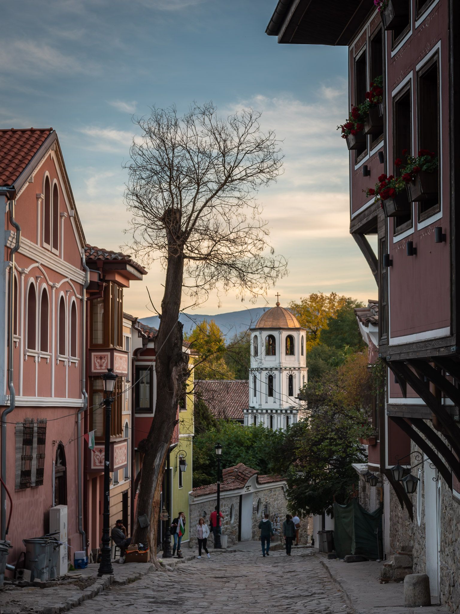 Cobbled Street in the Old Town