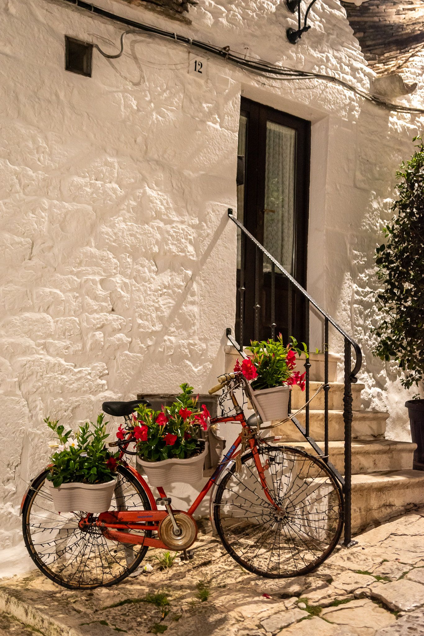 Entry to the trulli home