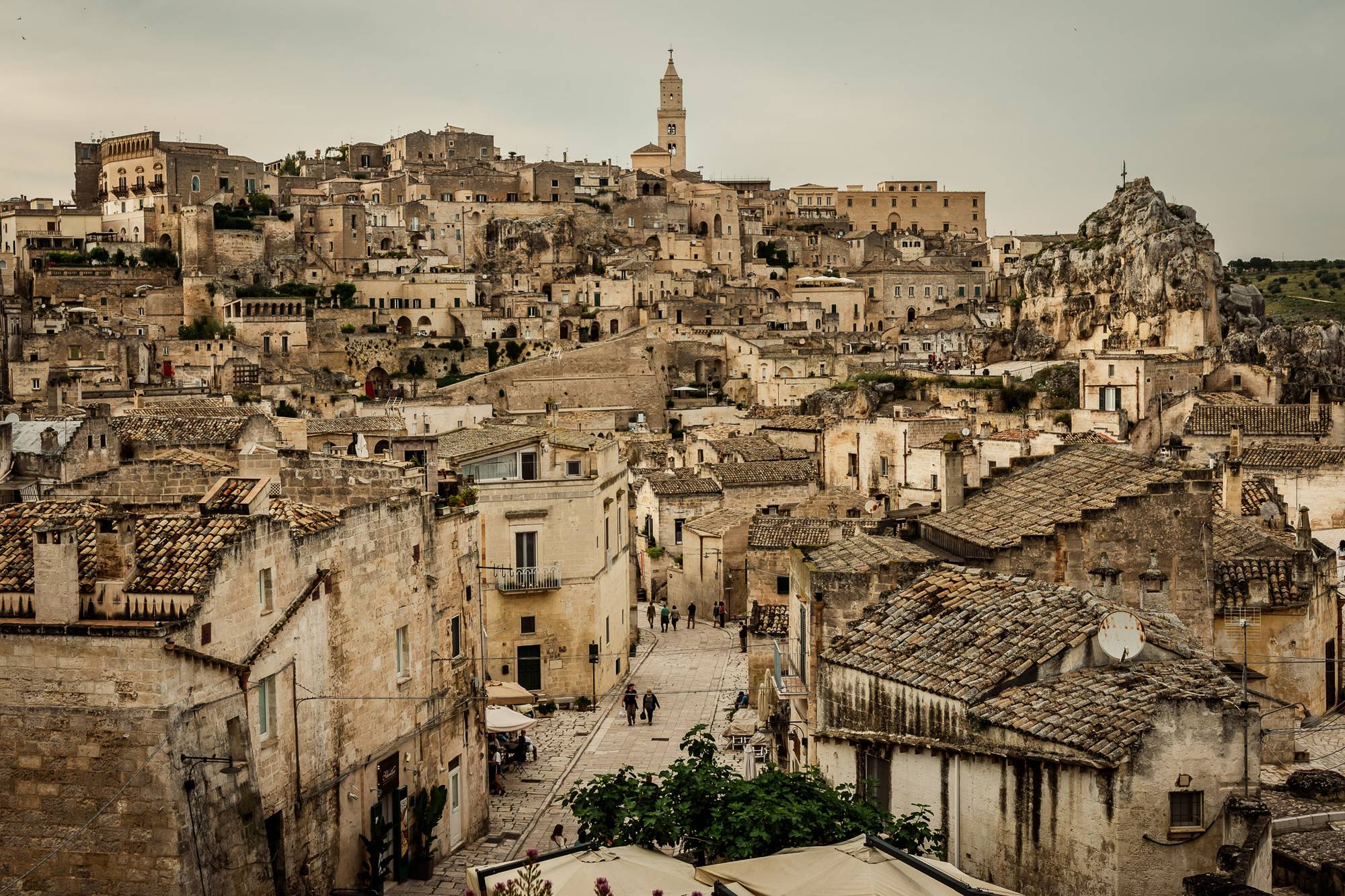 It feels like stepping back in time in Matera’s Sasso Caveoso