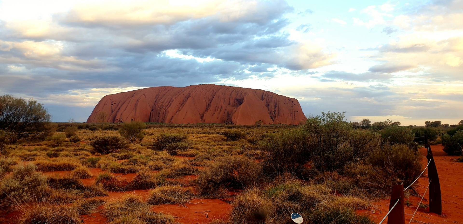 The sacred Uluru (Ayers Rock) and Kata Tjuta (The Olgas)