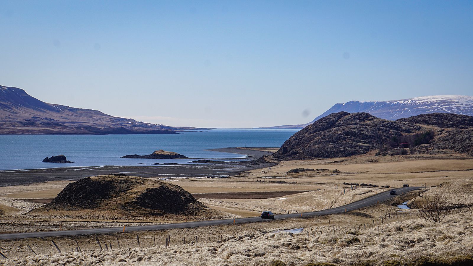 W stronę Rejkjawiku - Wielorybi Fjord (Hvalfjörður)
