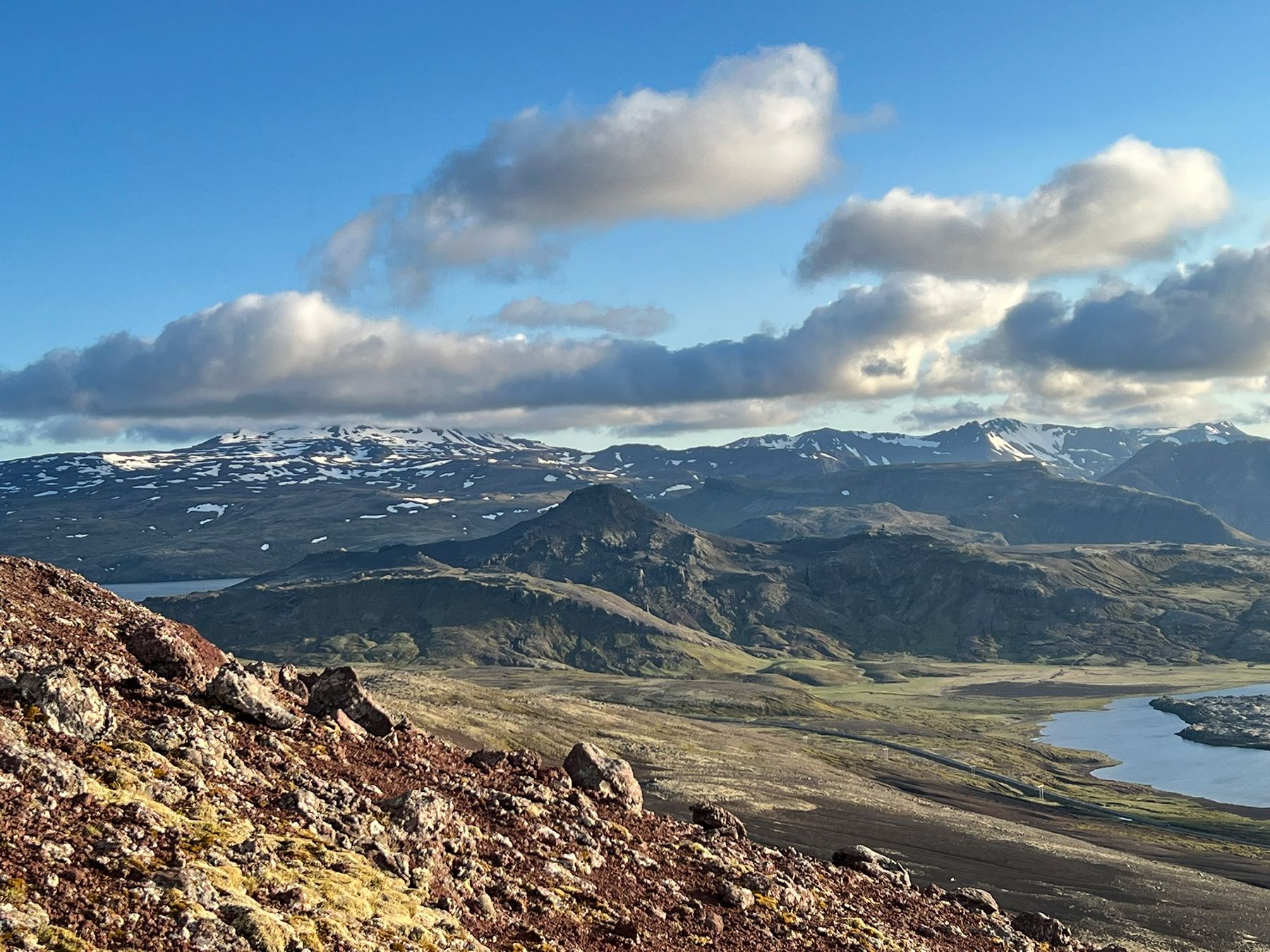 W centrum tego zdjęcia ukrywa się fascynująca góra Horn. Złożyłam jej kilka wizyt w czerwcu.