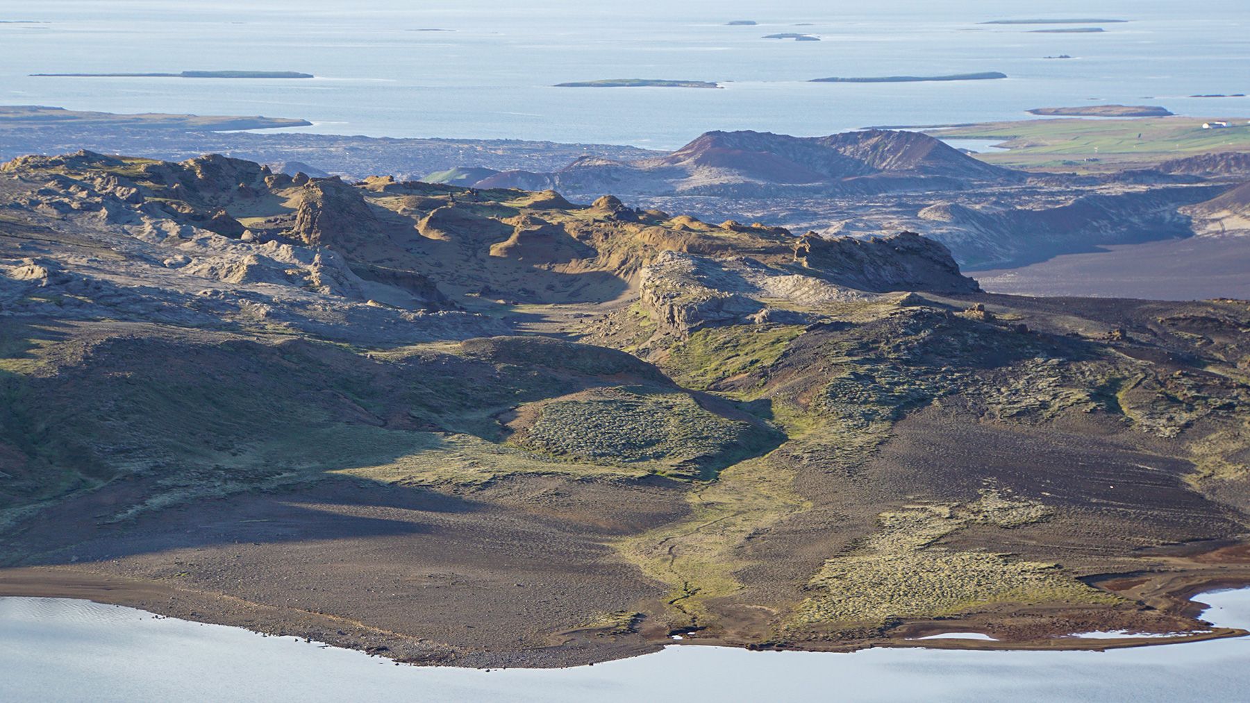 Na tym zdjęciu widać wąwóz, którym szłam później - jedna z niespodzianek dnia.
