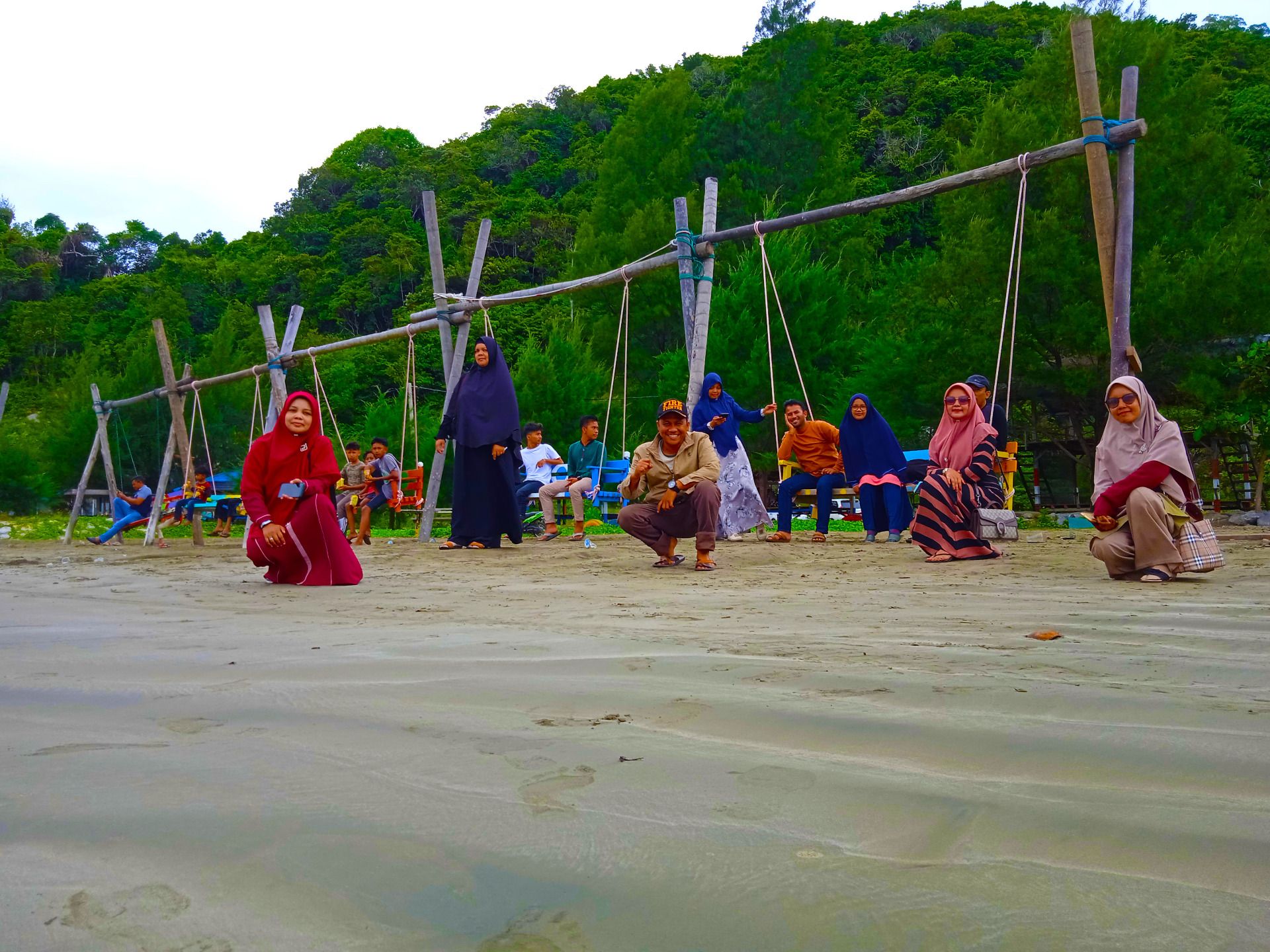     They are my family along with them Being on this beach.