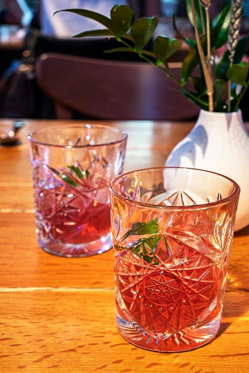 Gin based summer cocktail