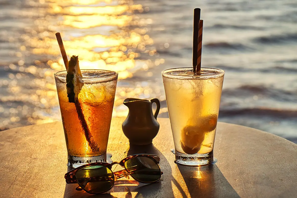 Syrup on the side for those who think that the Lychee Lime Fizz or the Lounge Special cocktails aren’t sweet enough.