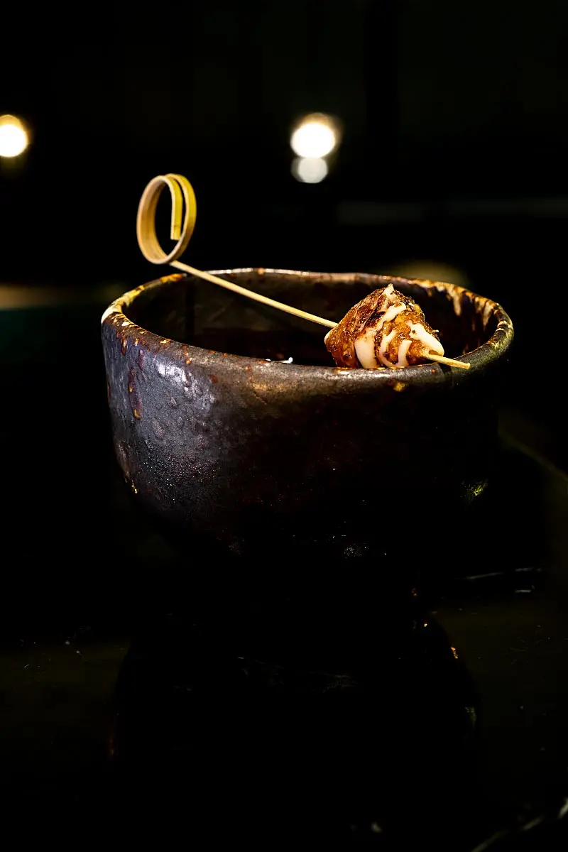 Autumn Rhythm Cocktail: Figs & truffle infused Rum & Bourbon, dark chocolate, Maple syrup