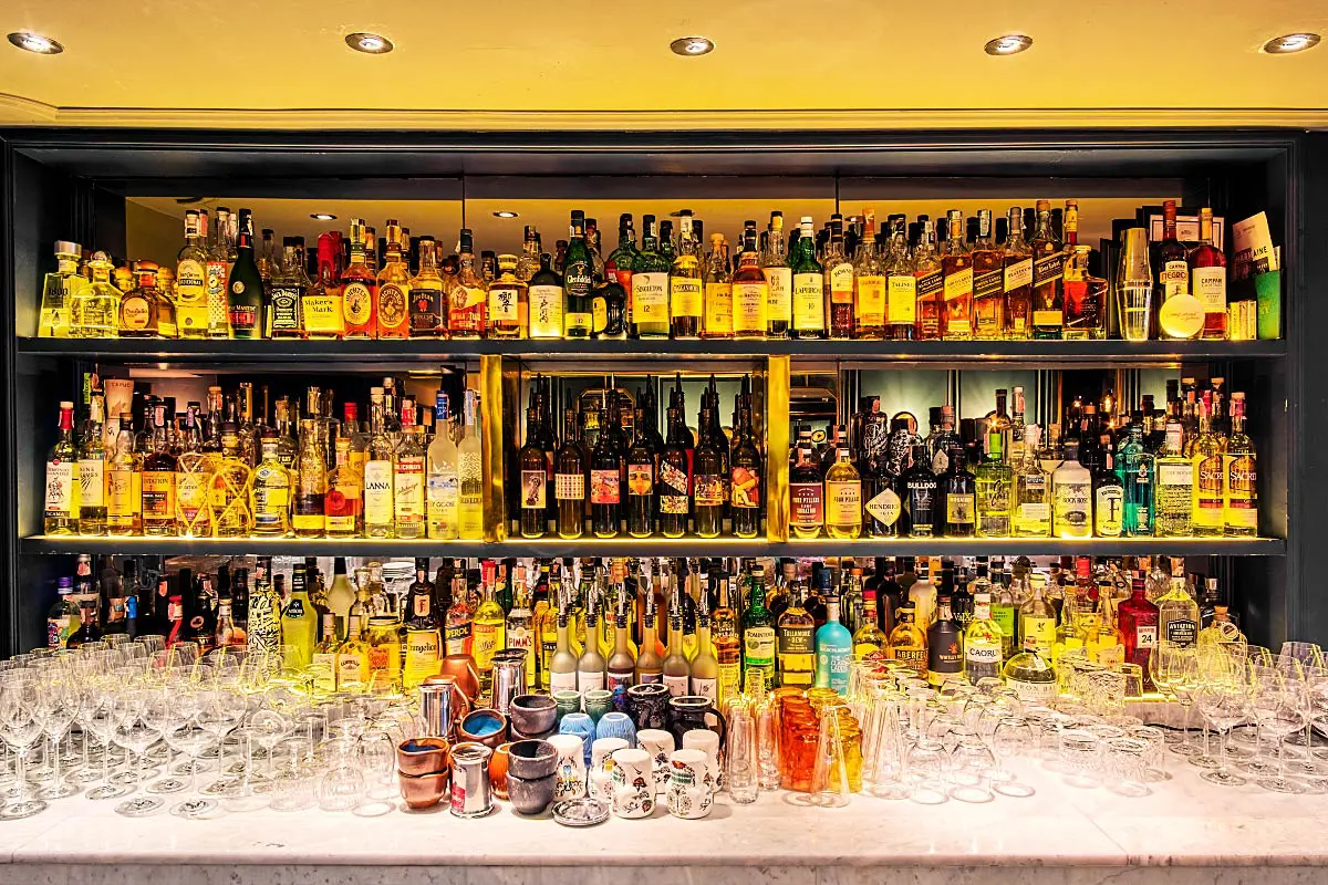 Variety of mixed drinks at Vesper bar is broad, to say the least.