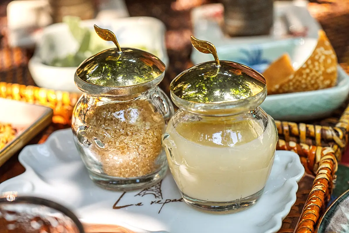 Vietnamese coffee with condensed milk is addictively delicious.