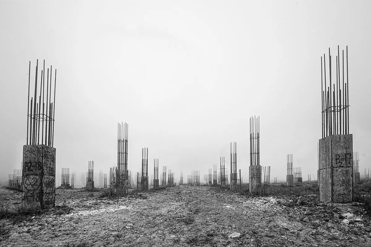 People are shit in the foundations – Bokor “National Park”, Cambodia