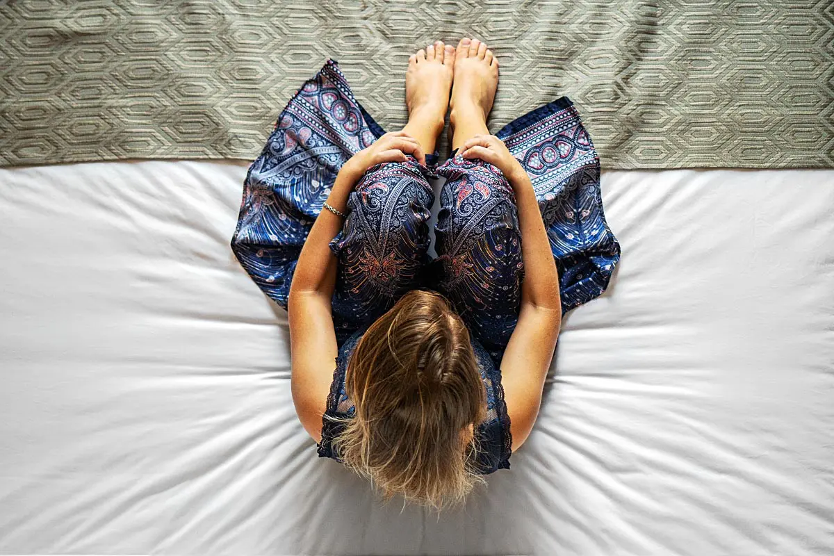 This two-story hotel room is perfect to play with the camera.