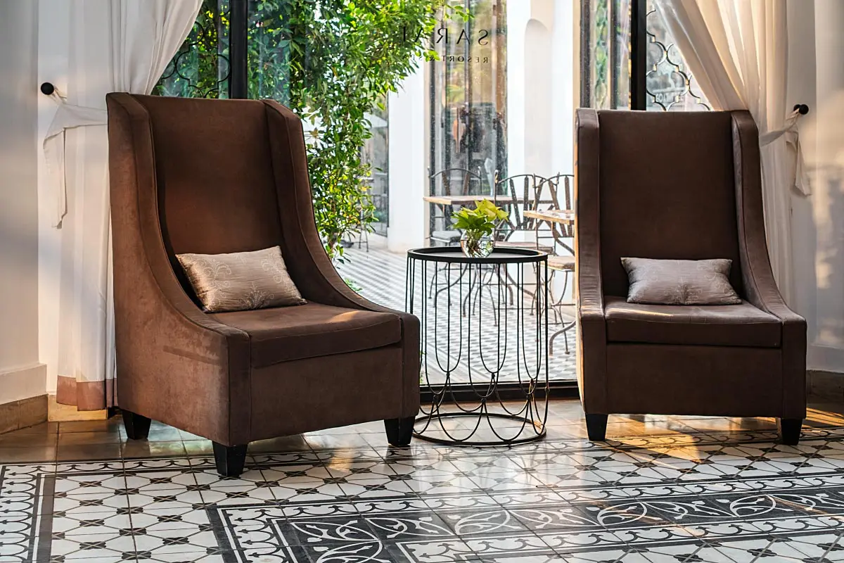 Cozy common space is what every hotel needs!