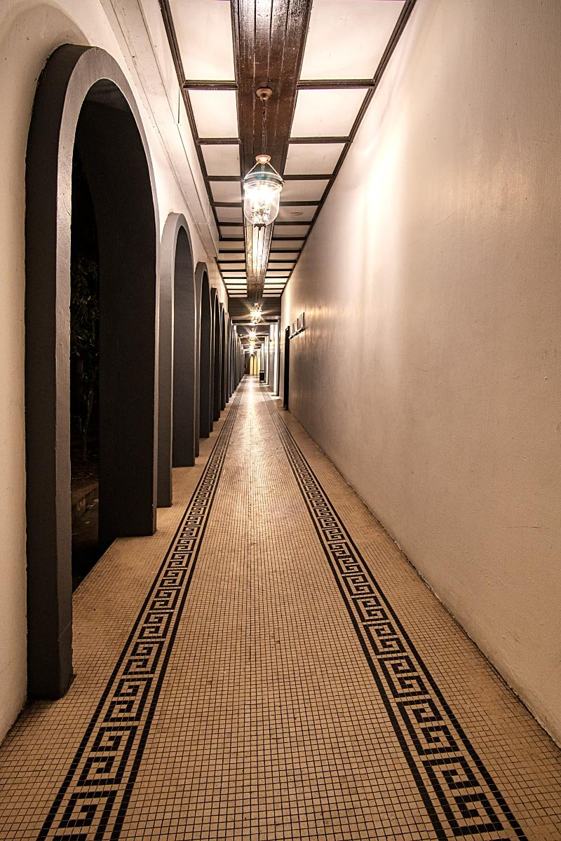 A lovely way to reach the hotel room.