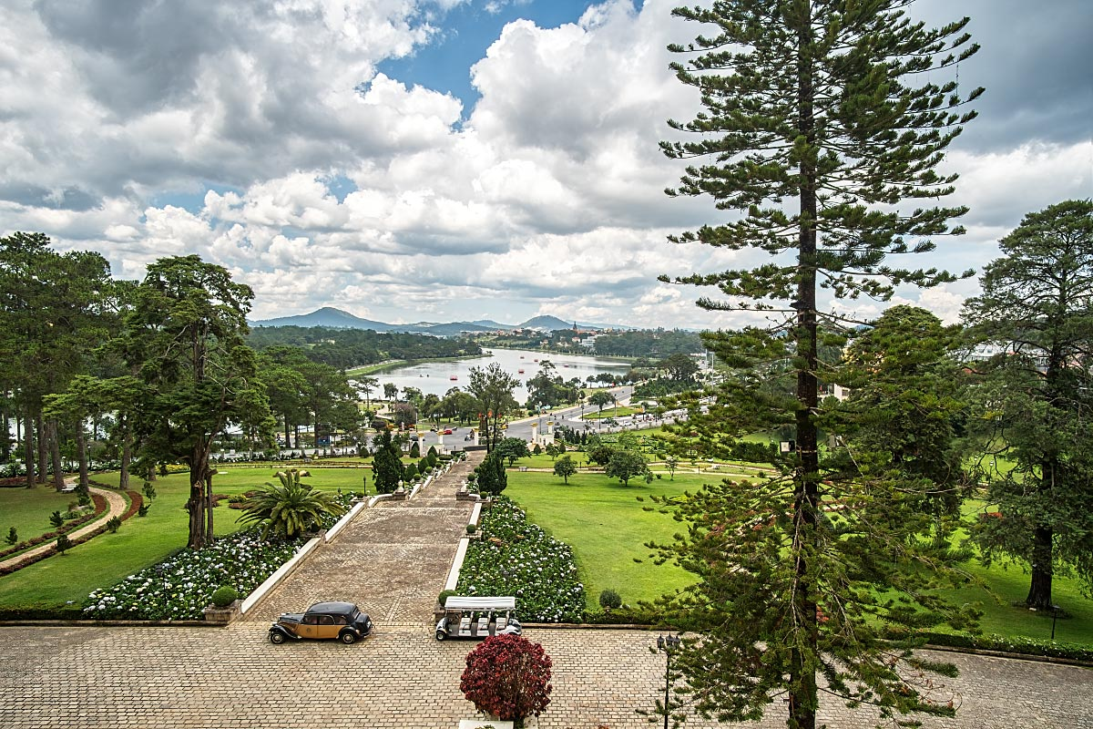 The view from the rooms is amazing.