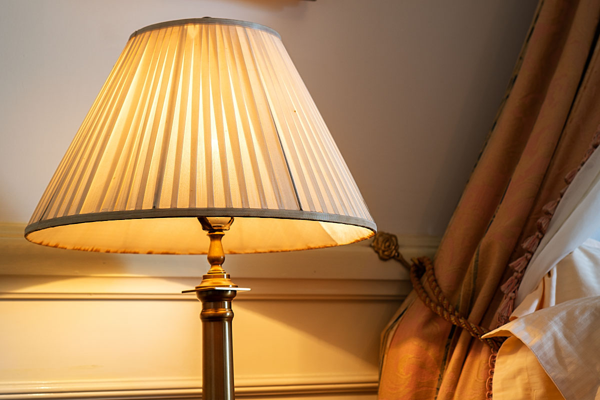 Regal light by the bed