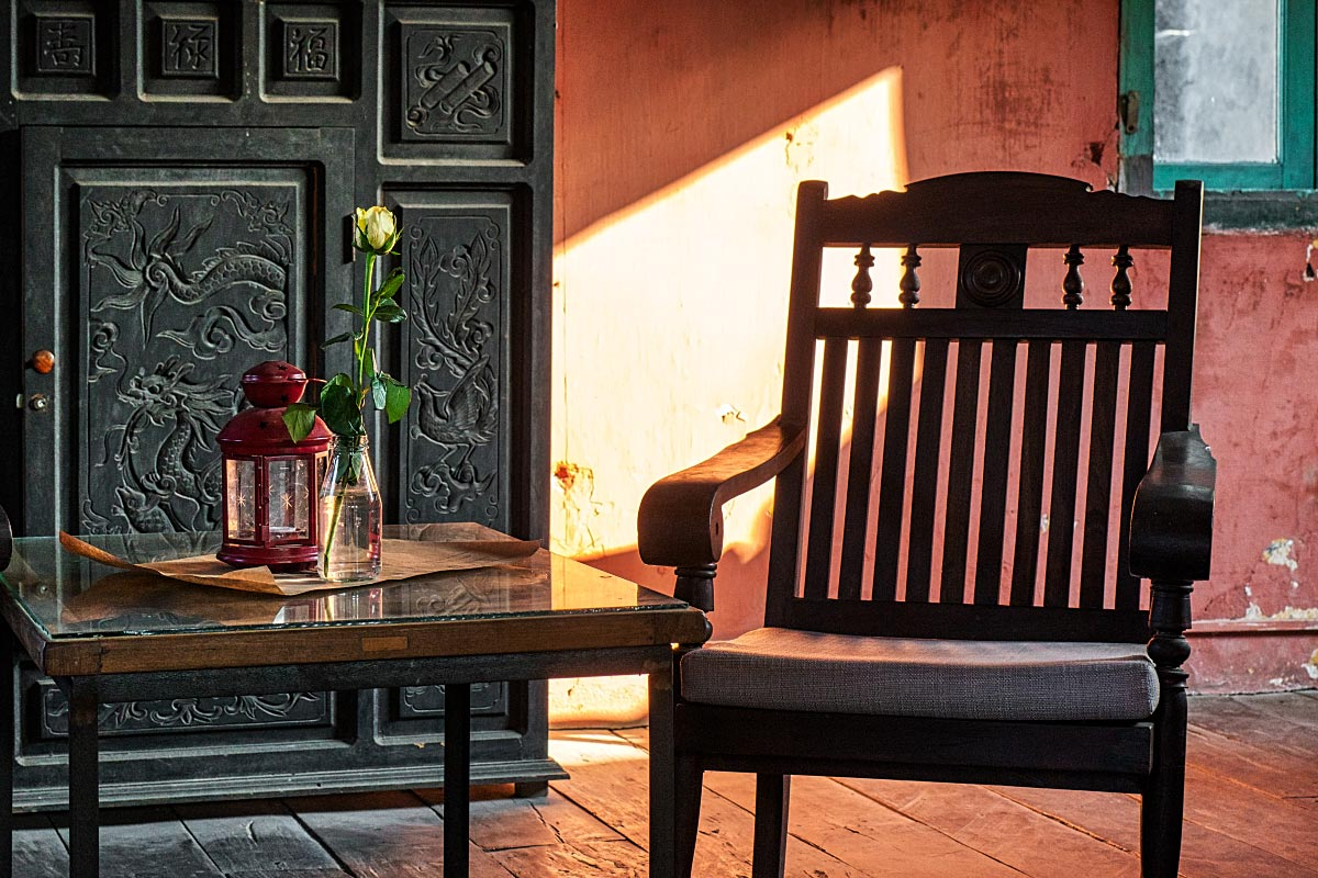 After exploring the Unesco Heritage town it feels wonderful to sit back and relax.