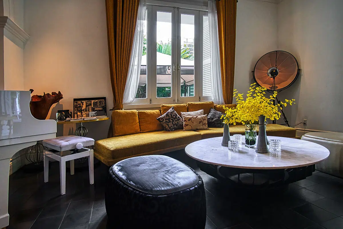 At the Ly Club Saigon, you’ll find many different seating arrangements