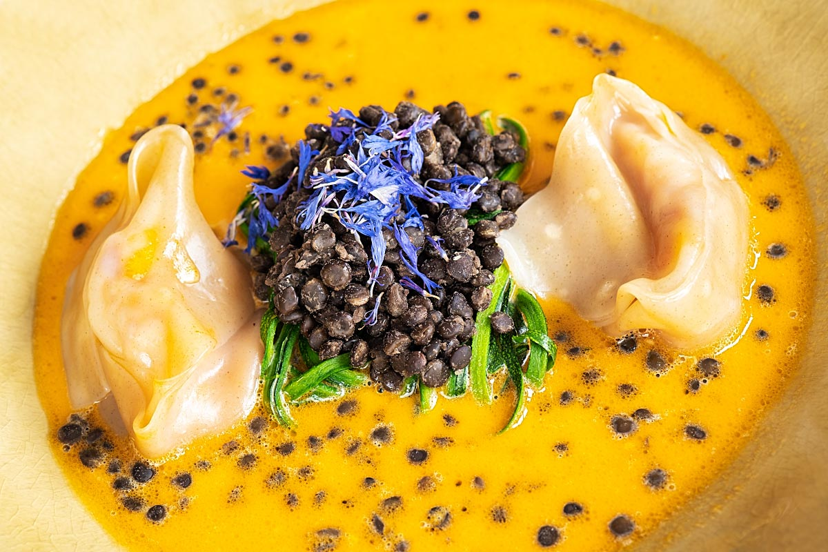 Zero-waste ravioli
