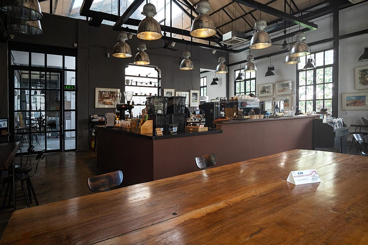 Workshop is a place where coffee lovers sighs