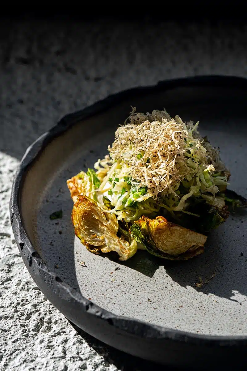 Brussels Sprouts are not afraid of truffles.