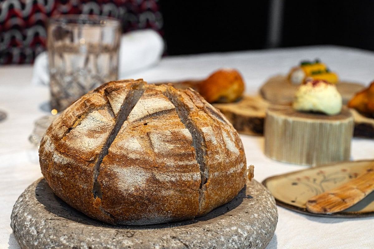 Fresh bread, singing crust, pure joy.