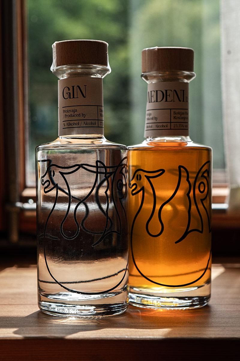 The welcome included the hotel’s gin and Medica, a traditional Slovenian honey liqueur.