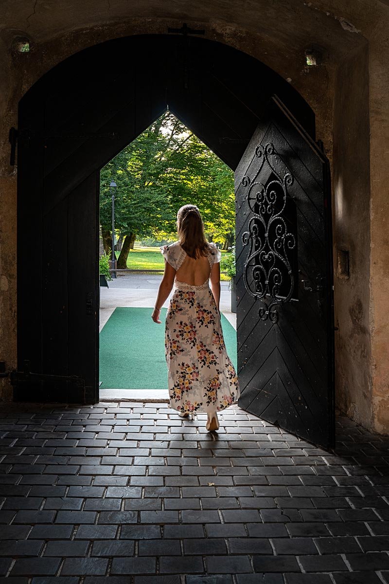 One of Otočec’s quiet luxuries is that a single step out of the castle places you directly in its magnificent park.