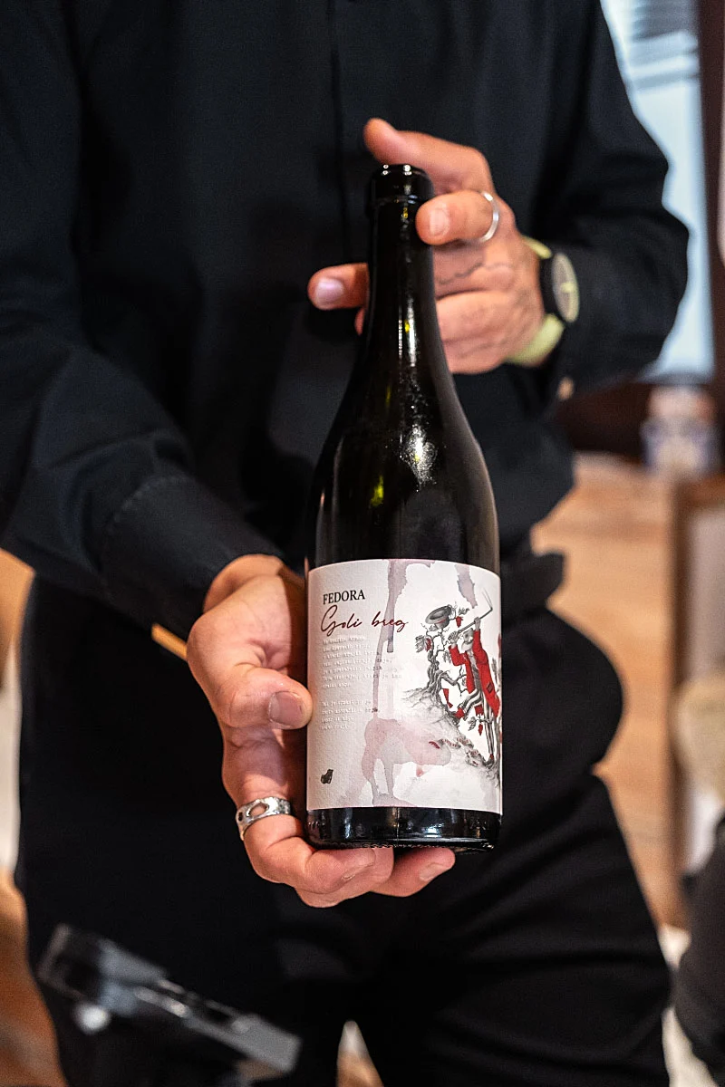 Fedora’s Goli Breg was among the Slovenian wines we tried.