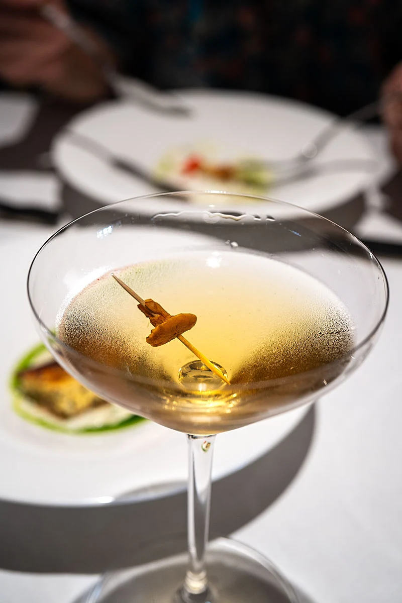 The Forest Martini took its cue from mushrooms and the woodland.