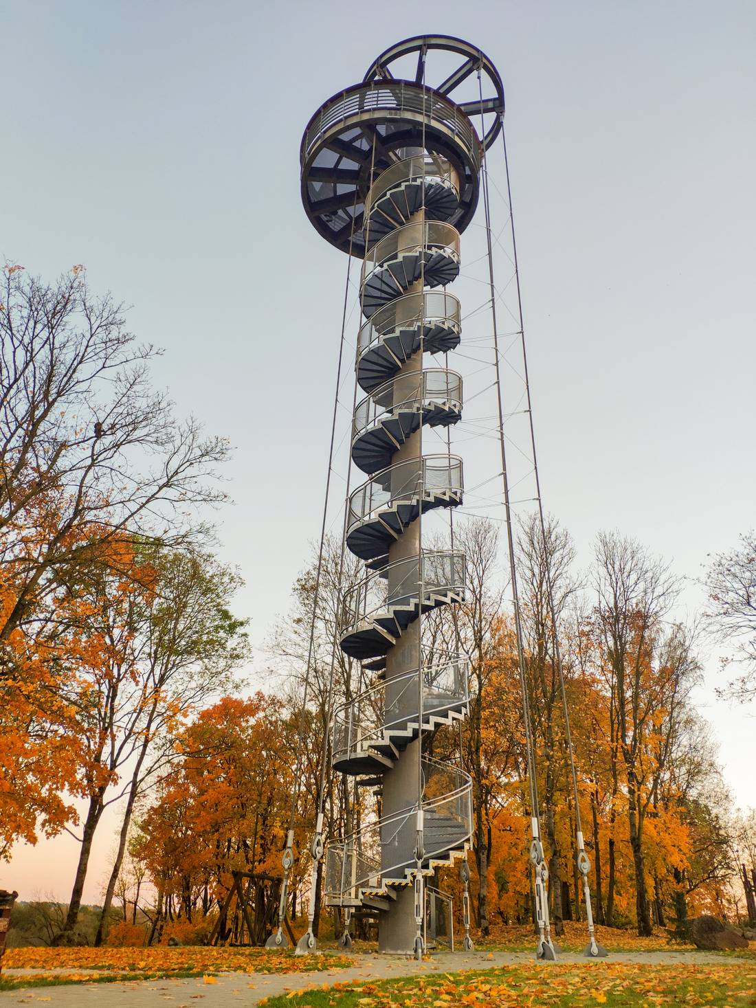 Krekenava Regional Park observation tower. Photo by Wander Spot Explore ©