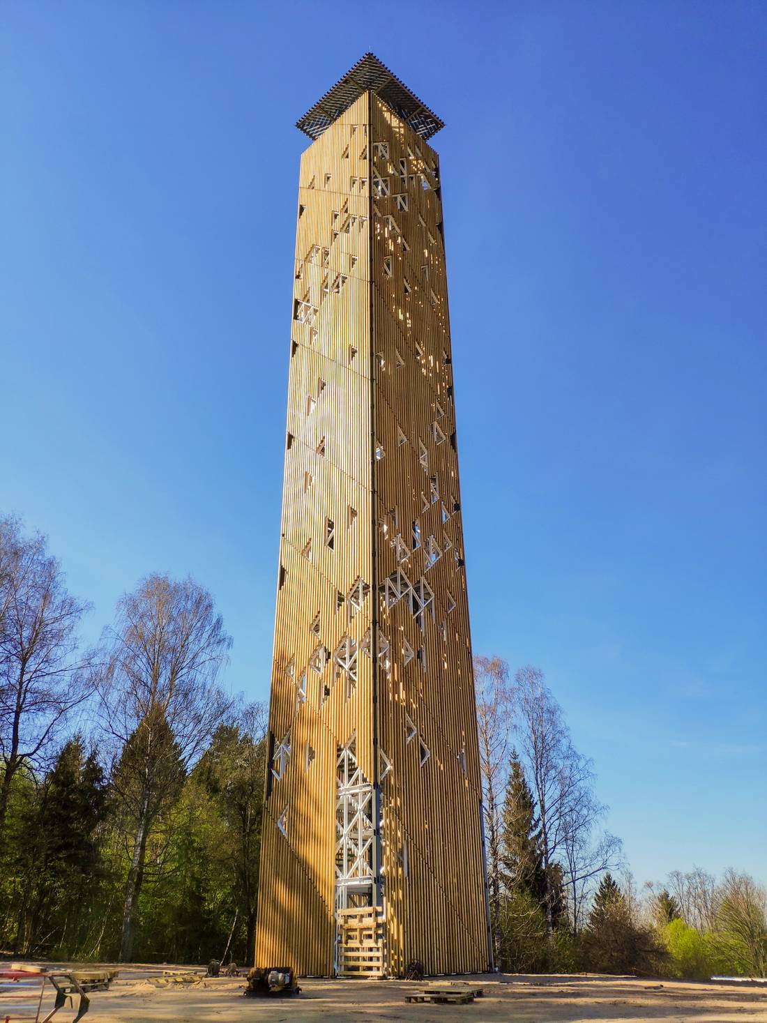 Birštonas observation tower. Photo by Wander Spot Explore ©
