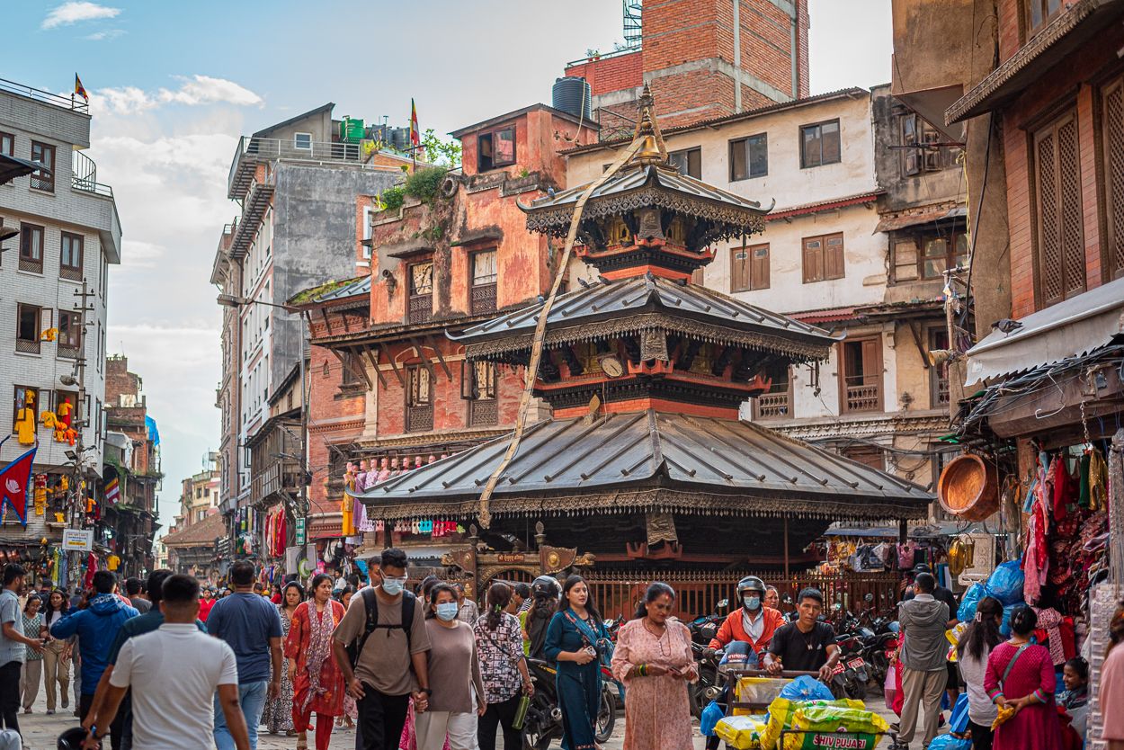 The Old Town of Kathmandu: Streets, Temples, and People